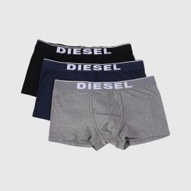 Diesel Lote de 3 boxers em algodão stretch classique