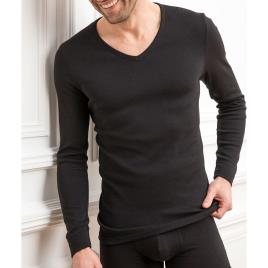 Damart Camisola com decote em V Thermolactyl 
