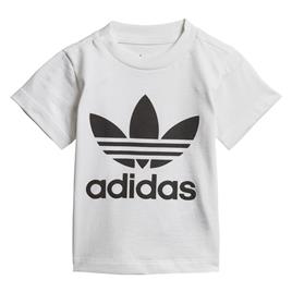 Adidas Originals T-shirt de mangas curtas, 3/6 meses-3/4 anos
