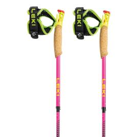 Leki Poloneses Ultratrail Fx One Superlite 110 cm Neonpink / Neon Yellow / Natural Carbon