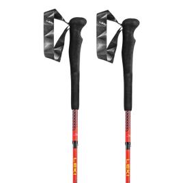 Leki Poloneses Neotrail Fx One Superlite 125 cm Bright Red / Neon Yellow / Natural Carbon