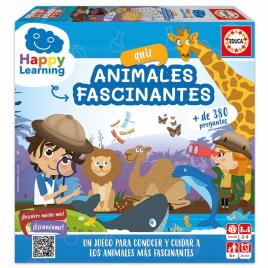 Educa Borras Quiz Animais Fascinantes Happy Learning One Size Multicolor