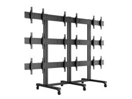 M Public Video Wall Stand 9-Screens 40-55