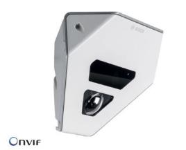 Câmera de canto 1,5MP 121° IP65 940nm IR