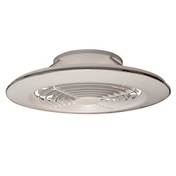 Ventoinha 7 lâminas XL ALISIO PLAFON COM COMANDO BRANCO