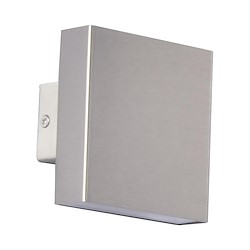 Candeeiro de parede exterior LED KENNE 2 LUZES INOX