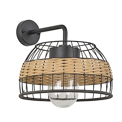 Candeeiro de parede exterior IVOA E27 IP44