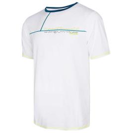 Trangoworld Camiseta De Manga Curta Prato S White / Sailor Blue