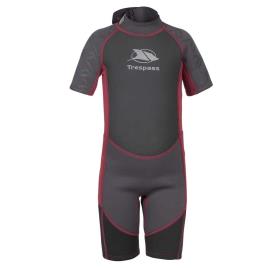 Trespass Fato Manga Curta Back Zip Milo 9-10 Years Black