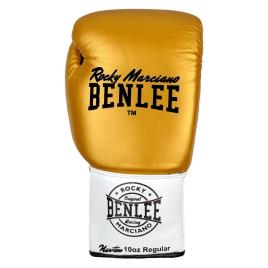 Benlee Luvas De Boxe De Couro Newton 10 Oz R Gold / White / Black