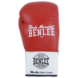 Benlee Luvas De Boxe De Couro Newton 10 Oz L Red / White / Black
