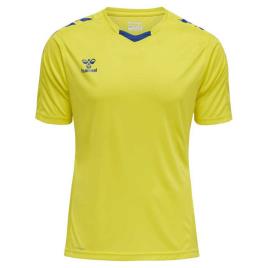 Hummel Camiseta De Manga Curta Core Xk Poly L Blazing Yellow / True Blue