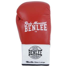 Benlee Luvas De Boxe De Couro Newton 08 Oz R Red / White / Black