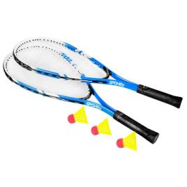 Spokey Raquete De Badminton Bugy 2 Unidades One Size Blue