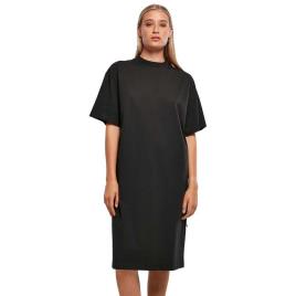 Urban Classics Vestido Curto Manga Curta Organic Oversized 5XL Black