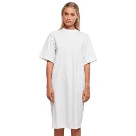 Urban Classics Vestido Curto Manga Curta Organic Oversized S White