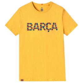 BarÇa Camiseta Manga Corta Trencadis 8 Years Yellow