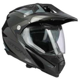 Astone Capacete Off-road Crossmax Ouragan XL Gloss Black