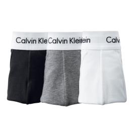 Calvin Klein Lote de 3 boxers com mistura de algodão stretch,  cintura descida