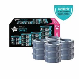 Fraldas descartáveis Tommee Tippee Sangenic Twist & Click (12 pcs) (Refurbished A+)