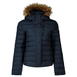 Superdry Casaco Classic Faux Fur Fuji 2XS Eclipse Navy