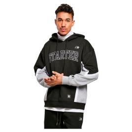 Urban Classics Suéter Urban Classics Starter Throwback 2XL Black / Grey