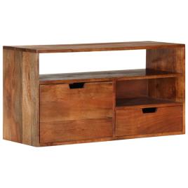 vidaXL Móvel de TV 80x30x42 cm madeira de acácia maciça