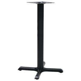 vidaXL Perna para mesa de bistrô 56x56x72 cm ferro fundido preto