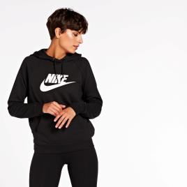 Sweatshirt Nike Club Logo - Preto - Sweatshirt Mulher