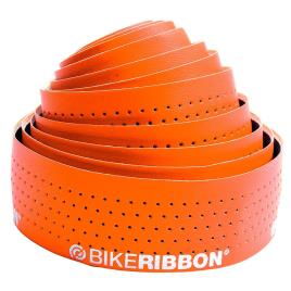 Bikeribbon Perfurado Fita Guiador 2.5 Mm 180 cm Orange