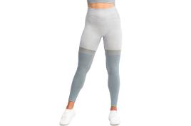 Gymhero Leggings Leggins Stripes Graphite S grey