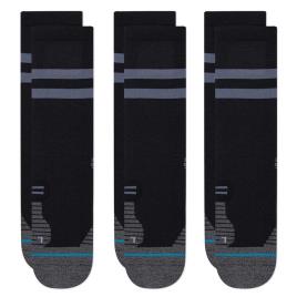 Stance Meias Quarto Run Light 3 Pares EU 47-50 Black