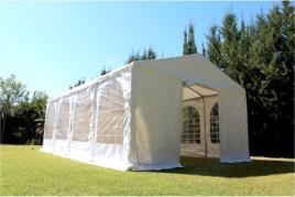 Tenda 8x5 mt Impermeável em PVC Muito Resistente Tubos 50-54mm - Tenda para Eventos