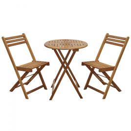 Conjunto de refeição para terraço ou jardim- Conjunto Palma de Maiorca