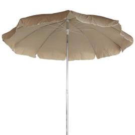 Chillvert Guarda-sol Dobrável De Alumínio Hampton 240cm One Size Beige