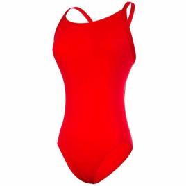 Funkita Maiô Diamond Back AUS 8 Still Red Solid