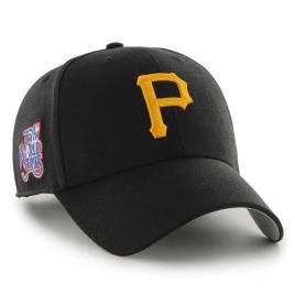 47 Snapback Cap Mlb Pittsburgh Pirates Sure Shot Mvp One Size Black