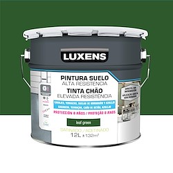 Tinta para chão LUXENS ACETINADO VERDE 12L