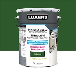 Tinta para chão LUXENS ACETINADO VERDE 5L