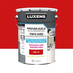 Tinta para chão LUXENS ACETINADO VERMELHO 5L