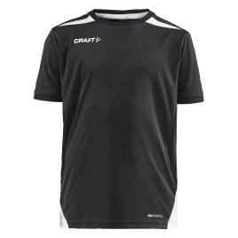 Craft Camiseta De Manga Curta Pro Control Impact 146-152 cm Black / White