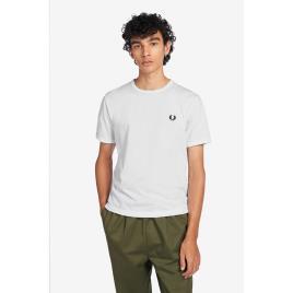 Fred Perry Camiseta Ringer S White