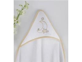 Toalha de Banho PIELSA BABY Moon 122132 (100x100 - Branca)