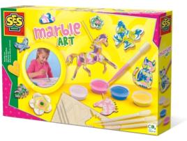 Jogo Criativo IZIPLAY Kit Didático Pintar em Madeira (Idade Minima: 5 anos)