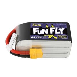 Bateria Tattu Funfly 1300mah 22,2v 100c 6s1p Xt60