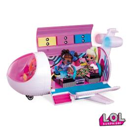 LOL Surprise! OMG Avião Playset 4 em 1