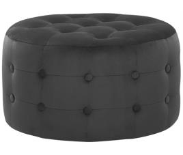 Repousa-pés prático em estilo chesterfield