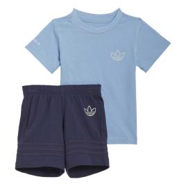 Adidas Originals Definir Sport Collection 9-12 Months Clear Sky / Shadow Navy S22