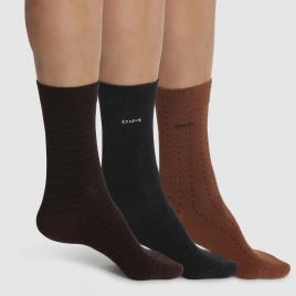 Lote de 3 pares de meias