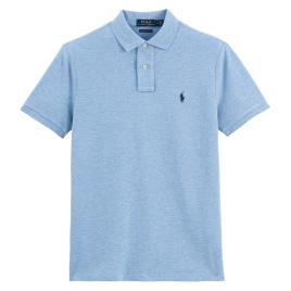 Polo Ralph Lauren Polo direito, custom fit, em malha piqué 
